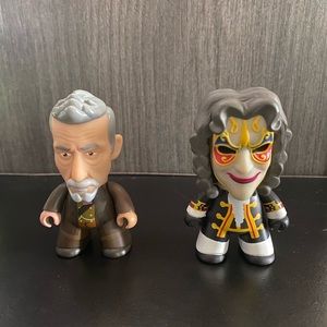 Titans Vinyl Figure-War Doctor and Clockwork Robot